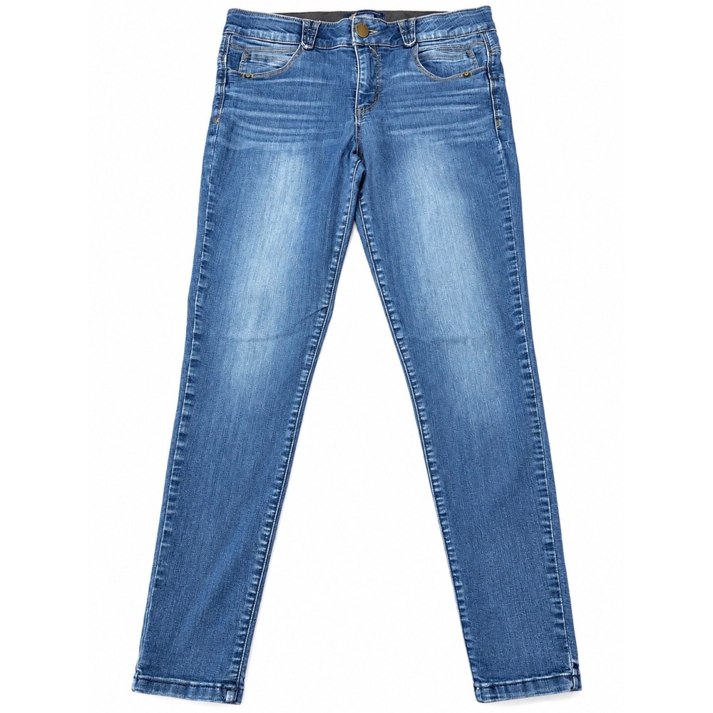 Democracy Absolution Skinny Jeans Womens 12 Medium Wash Stretch Denim Pants